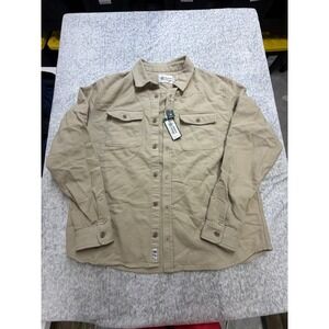 Alpine‎ Design Mens Mad Hike LS Solid Twill Shirt Sandy Clay XL ADM24301S NWT